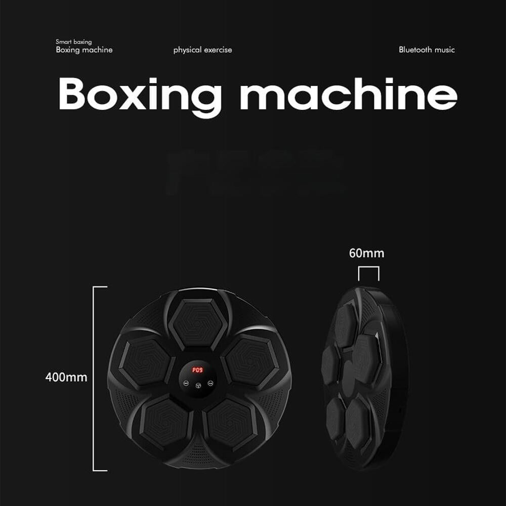 MAQUINA DE BOXEO MUSICAL + GUANTES DE REGALO