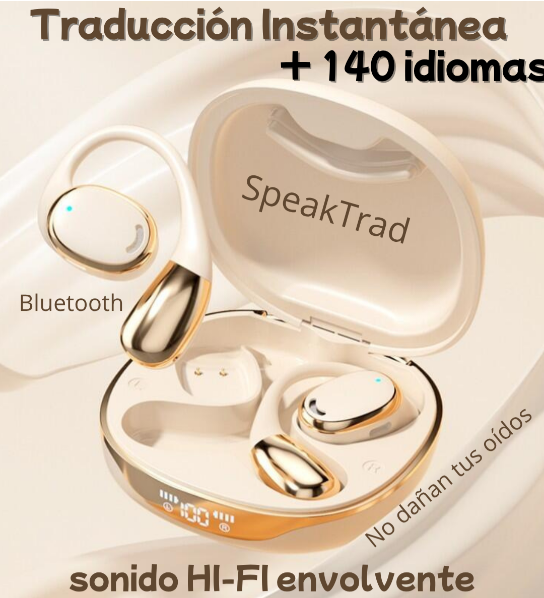 AURICULARES INALÁMBRICOS TRADUCTORES CON ALTA PRECISIÓN SpeakTrad