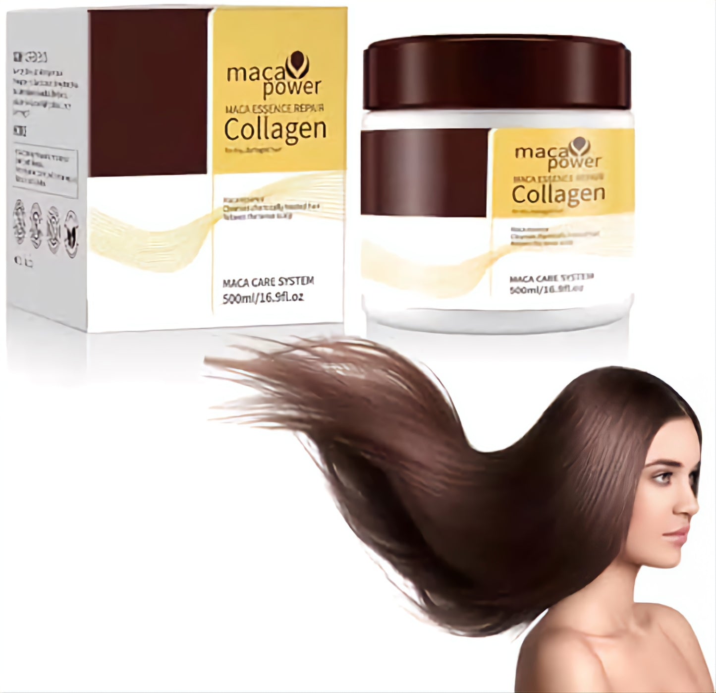 MASCARILLA CAPILAR LUSHÉ, REPARADORA CON COLÁGENO 500ml