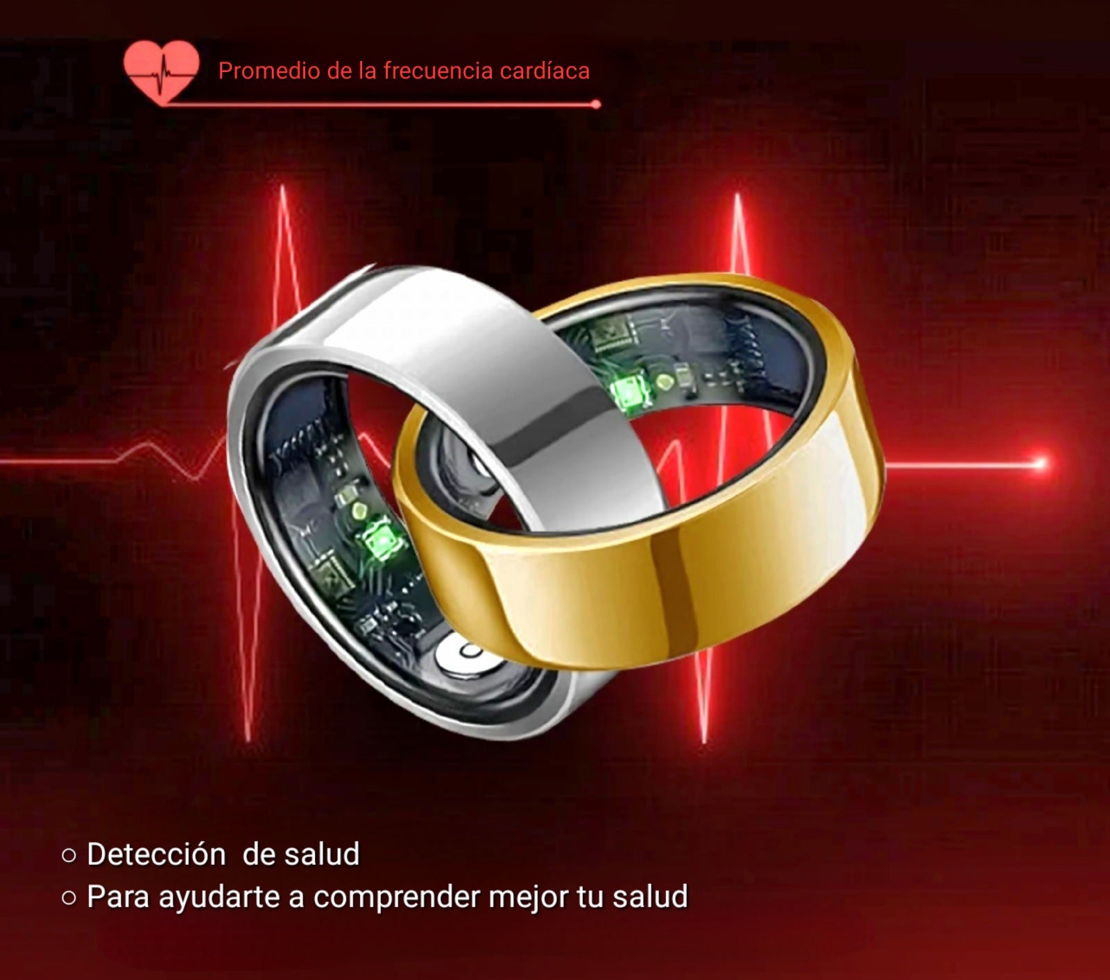 Una de las características a detección de salud para ayudarte a monitorizar tu salud