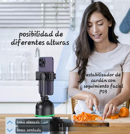 Soporte para teléfono móvil con rotación de 360 grados