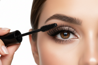 Máscara de Pestañas LUXIA4D  de Fibra de Seda Voluminizadora