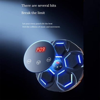 MAQUINA DE BOXEO MUSICAL + GUANTES DE REGALO