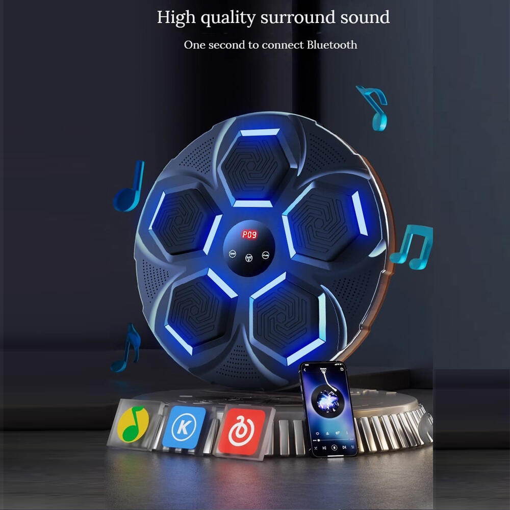 MAQUINA DE BOXEO MUSICAL + GUANTES DE REGALO