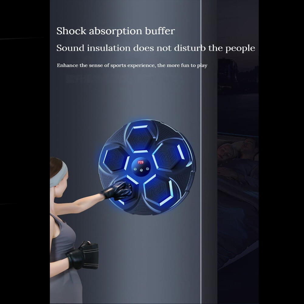 MAQUINA DE BOXEO MUSICAL + GUANTES DE REGALO