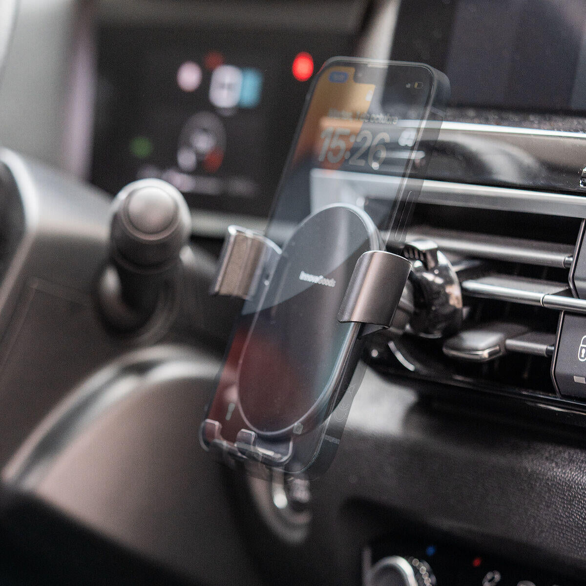 soporte para móvil con carga rápida para coche