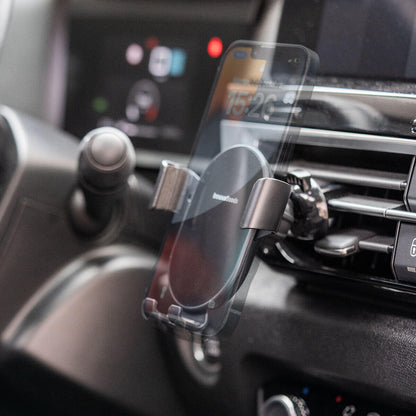 soporte para móvil con carga rápida para coche